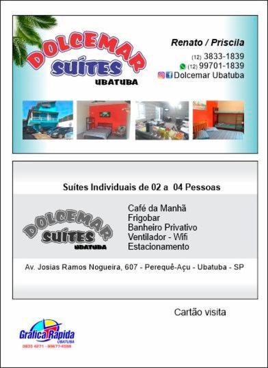 Dolce Mar Ubatuba Suites Eksteriør billede